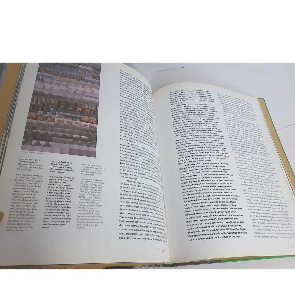 Werner Herzog Arte Edition Jovis Cinema Photo Book English German French